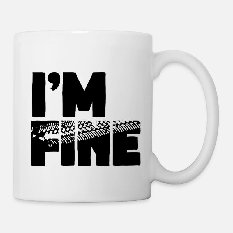 Es geht mir gut - Tasse - Weiß