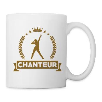 Singer – music, stage, passion, voice, performance - Mug - white - Right
