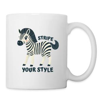 Stylish Zebra - Mug - white - Right