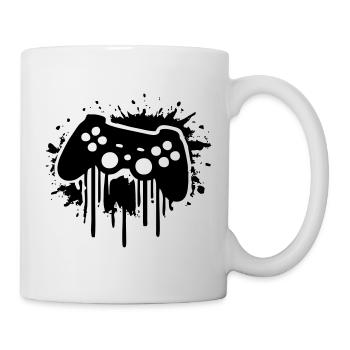 gaming zocker kontroller  - Tasse - Weiß - Rechts