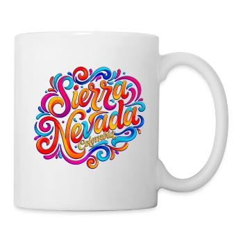 Explosion des couleurs en Sierra Nevada, Colombie - Mug blanc - blanc - Droite