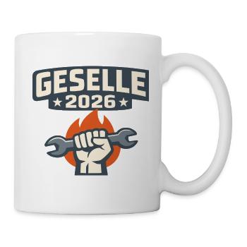 Journeyman 2026 Strength through tools - Mug - white - Right
