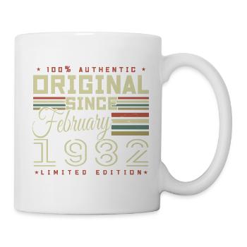 Génial Depuis Février 1982 - Mug blanc - blanc - Droite