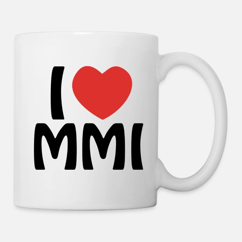 I love MMI - Mug - white