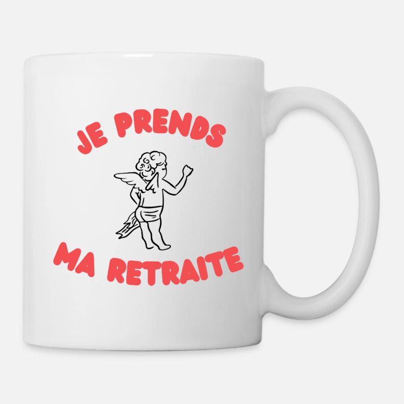 Cupid resigns - Mug - white