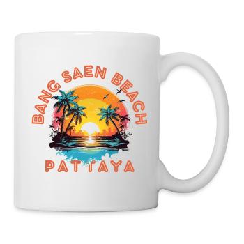 Pattaya Sunset Beach Vibes - Mug - white - Right