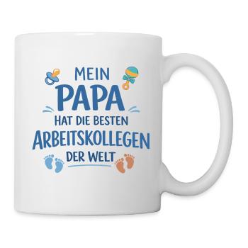 My Dad Has Best Colleagues Baby Gift - Mug - white - Right