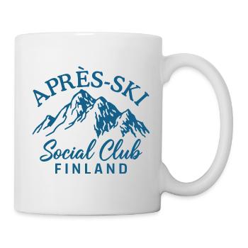 Après Ski Social Club Finland Skiing - Mug - white - Right
