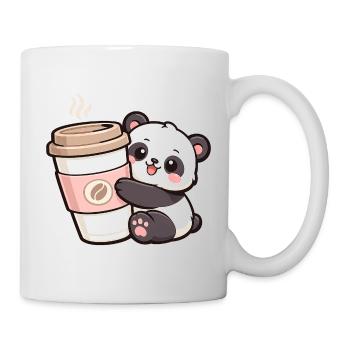 KaffeePanda Cuddly Hero - Mug - white - Right