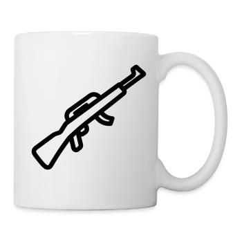 Submachine gun - Mug - white - Right