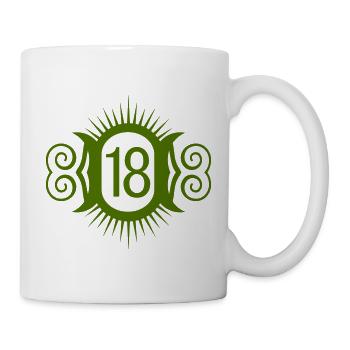 18 Number - Mug - white - Right