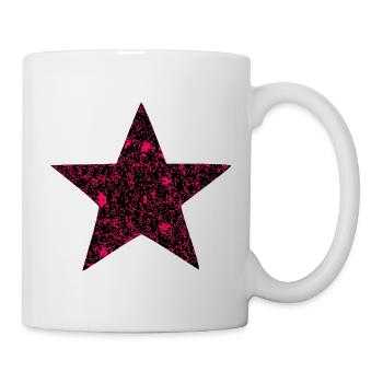 Stern Design für Sozialisten - Tasse - Weiß - Rechts