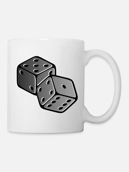 Cube - Mug blanc - blanc