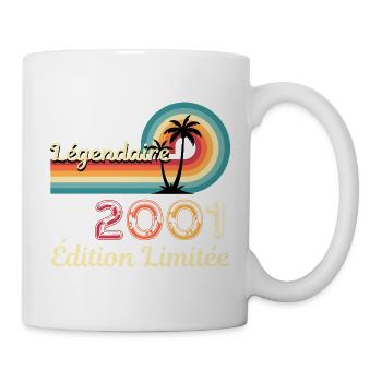 Legendary 2001, limitierte Ausgabe - Tasse - Weiß - Rechts