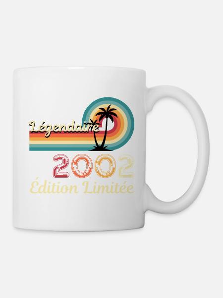 Legendary 2002, limitierte Ausgabe - Tasse - Weiß