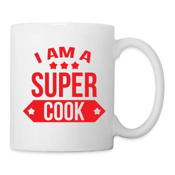 I'm a great cook - Mug - white - Right