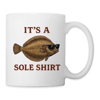 It's a Sole Shirt - Mug - white - Right