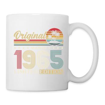 61st Birthday Gift Husband Wife March 1965 - Mug - white - Right