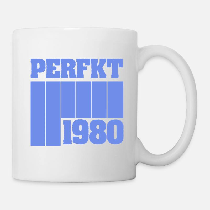 1980 - Tasse - Weiß