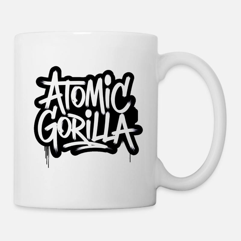 Atomar-Gorilla - Tasse - Weiß