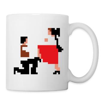 Šij, luby šewco šij... - Mug blanc - blanc - Droite