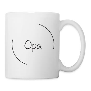 Opa - Tasse - Weiß - Rechts