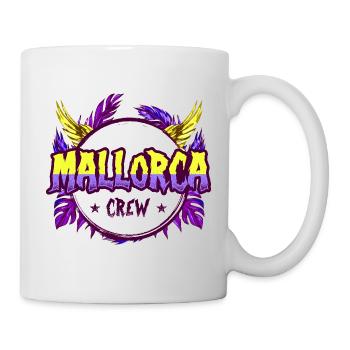 Mallorca Crew Bunt - Tasse - Weiß - Rechts