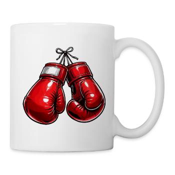 boxhandschuhe - Tasse - Weiß - Rechts