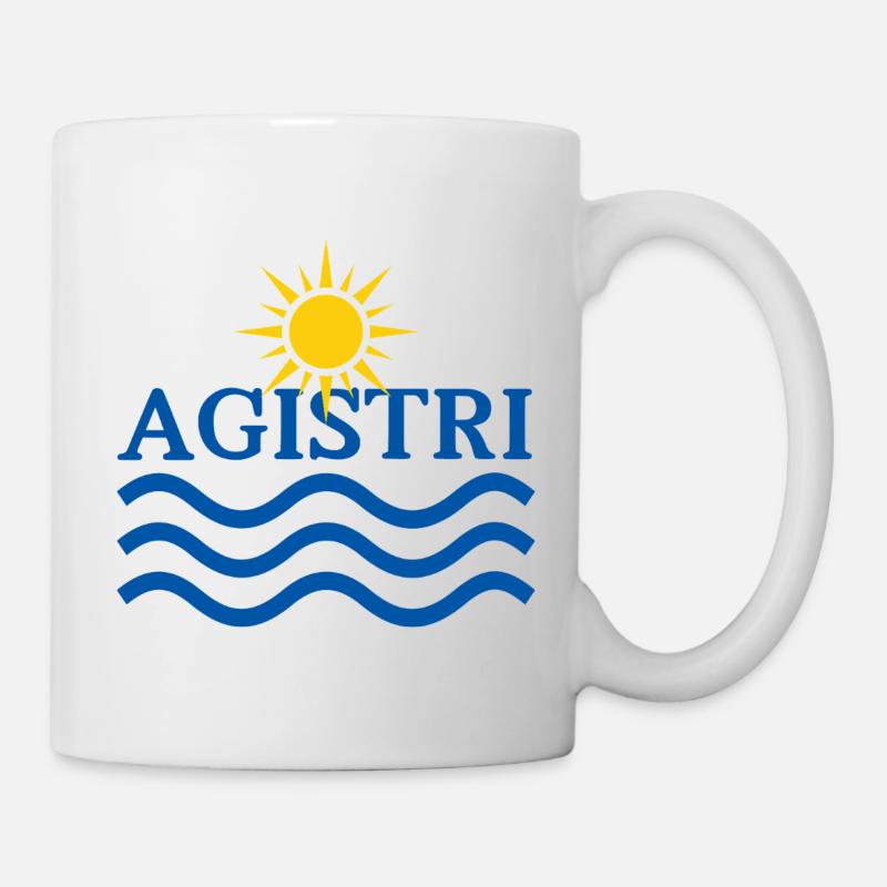 Agistri Sun Waves - Mug - white