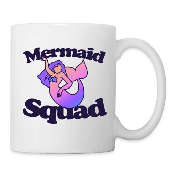Gradient de l’Escouade des Sirènes - Mug blanc - blanc - Droite