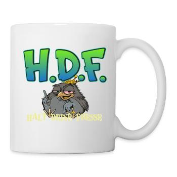 H.D.F.  - Tasse - Weiß - Rechts
