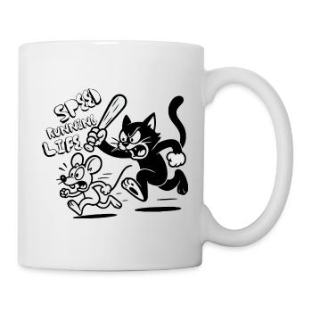 Speed Running Life - Mug - white - Right