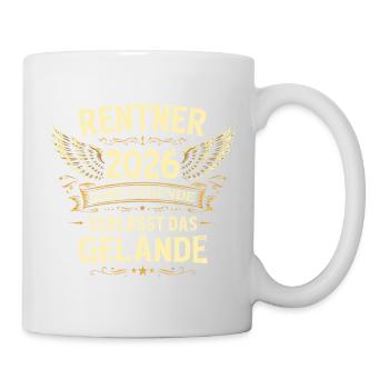 Pension Gift Man Retraite retraite 2026 Drôle - Mug blanc - blanc - Droite