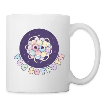 Funny Yog Sothoth Pastel Lovecraft Cosmic Horror - Mug - white - Right