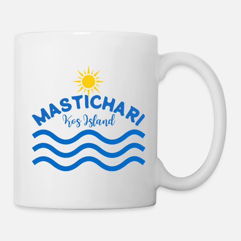 Mastichari Kos Island Sun Waves - Mug - white