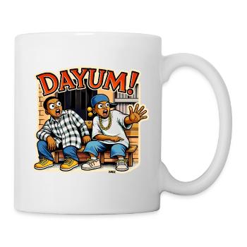 Dayum Urban Duo Thank god it's Friday - Mug - white - Right