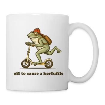 Je vais semer le remue-ménage - Mug blanc - blanc - Droite