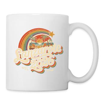 Lanzarote 2026 Strand Retro - Tasse - Weiß - Rechts