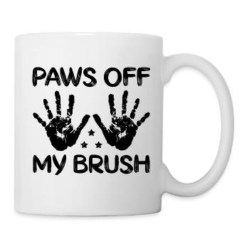 Cool Artist Retire Mon Cadeau de Peintre au Pinceau - Mug blanc - blanc - Droite