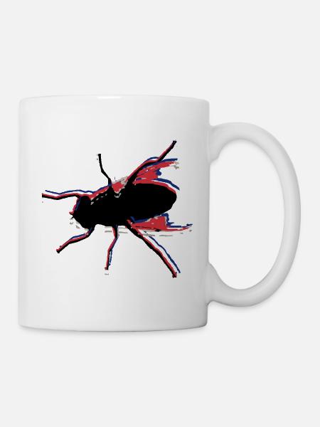 Fly Fishing No. 5 - Mug - white