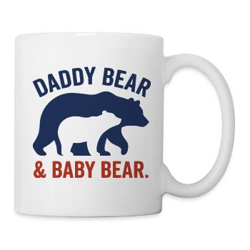 Vatertag Shirt, Geschenkidee für papa, Hoodie - Tasse - Weiß - Rechts