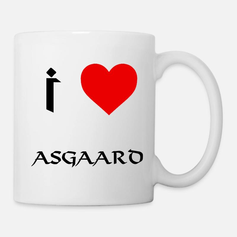 J’adore Asgaard - Mug blanc - blanc