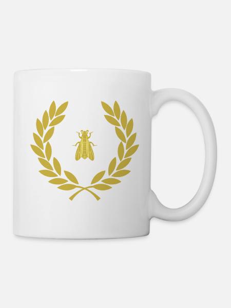Napoleonische Biene - Tasse - Weiß