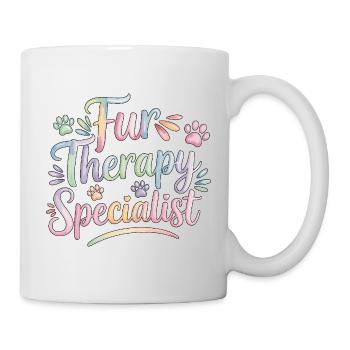 Vet Tech Fur Therapy Specialist Pet Care Tech - Mug - white - Right