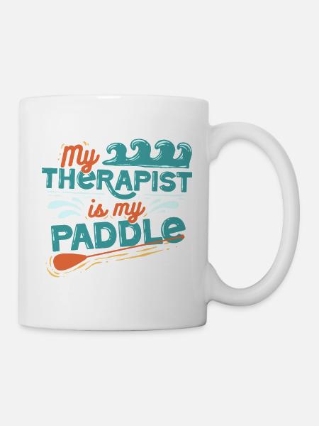 Stand Up Paddle - Tasse - Weiß