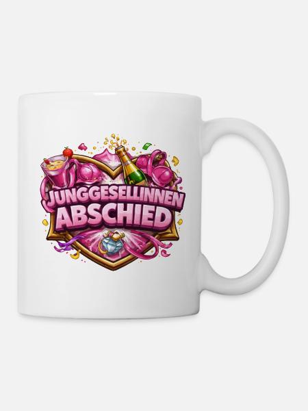 Junggesellinnenabschied Party-Explosion - Tasse - Weiß