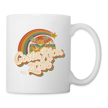 Costa Rica 2026 Retro Sunset - Mug - white - Right
