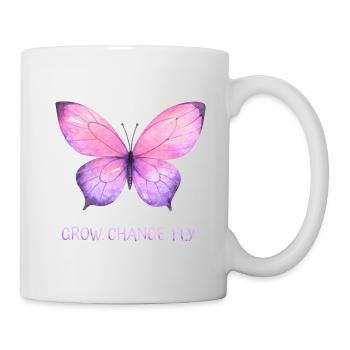 Butterfly Watercolor - Mug - white - Right