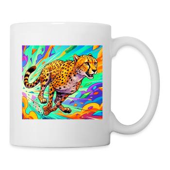 cheetah - Mug - white - Right