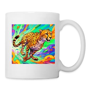 cheetah - Mug - white - Right